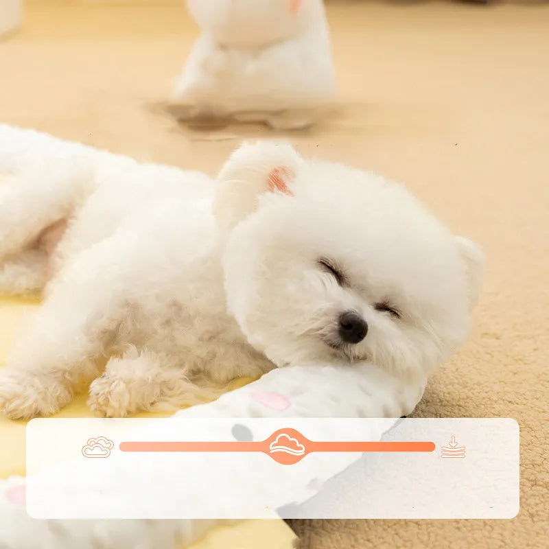 Orthopedic waterproof dog bed with medium supportive foam in a sofa-style design.