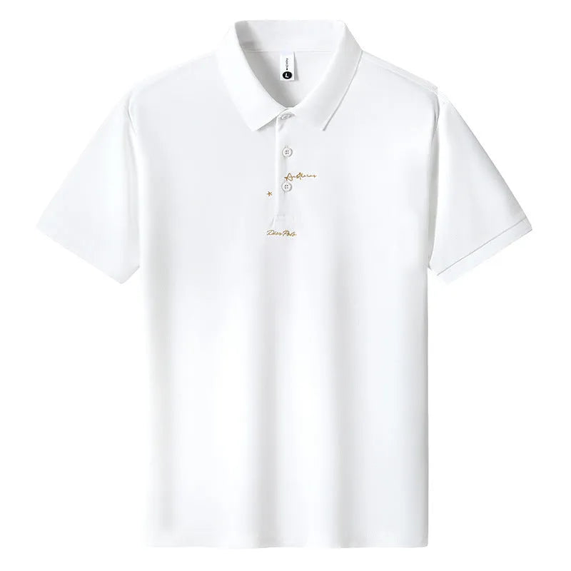 Men's loose fit cotton t-shirt with letter print in multiple colour options.