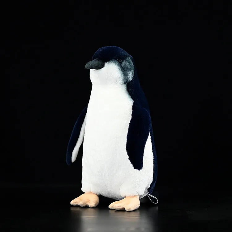 Little Blue Penguin stuffed animal toy doll, 27cm head to foot, chemical fibre plush with colloidal particle filling