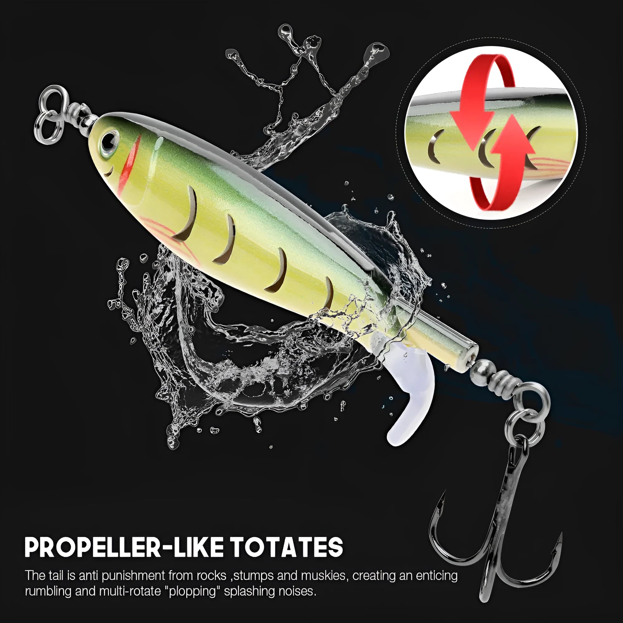 7.5cm hard plastic fishing lure with realistic bionic design and multiple colour options