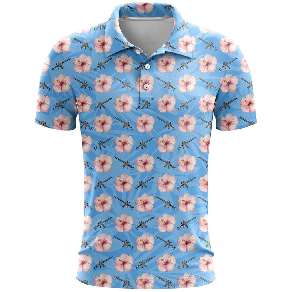 3D printed pattern short sleeve sports top in loose fit, shown in a colour-matching design.