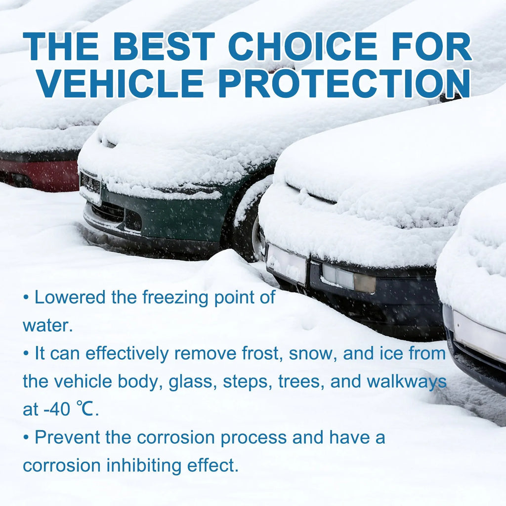 20-piece car glass deicing effervescent tablets for winter windscreen frost removal measuring 12.7 x 12 cm
