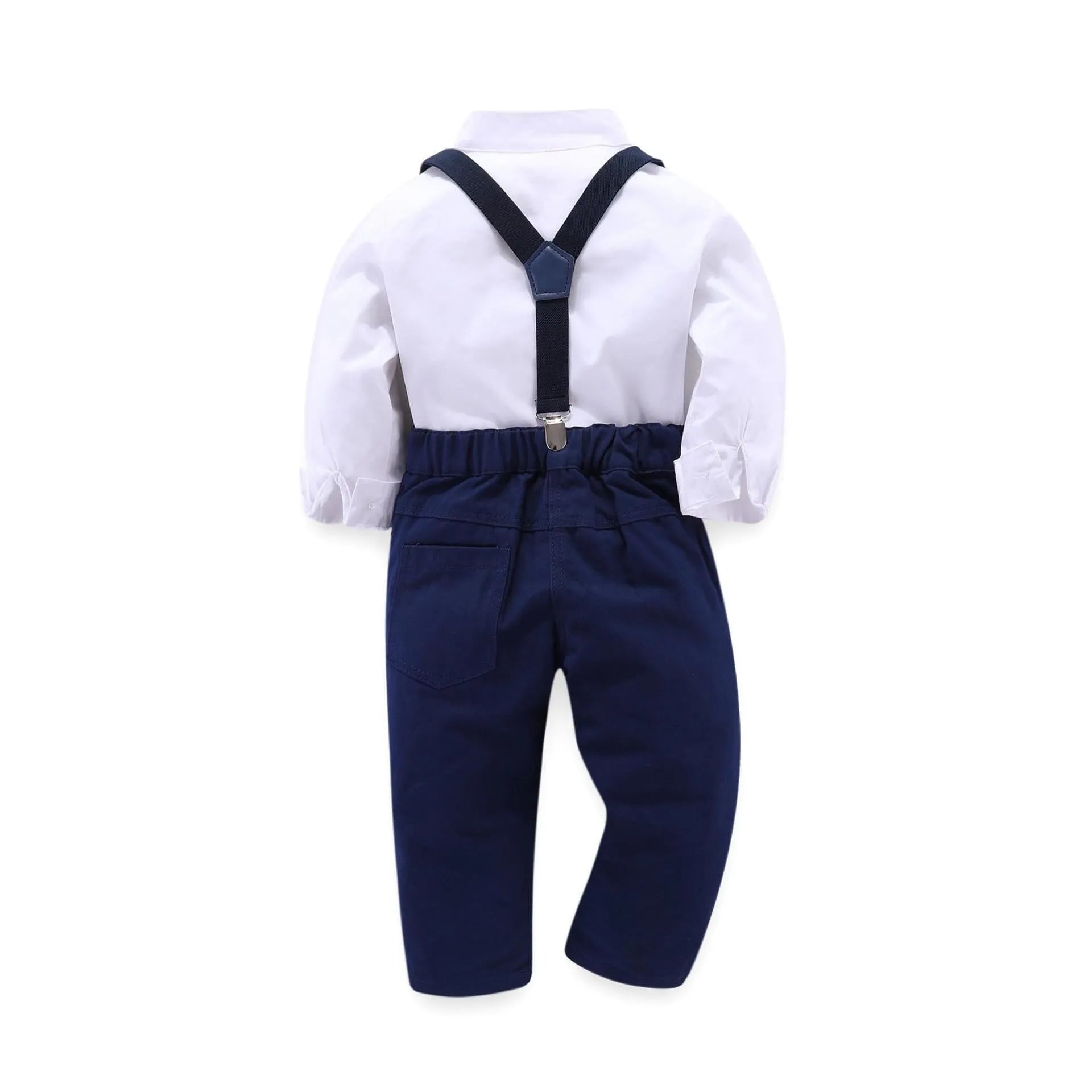 Blue boys suit jacket plain style regenerated cellulose fibre fabric