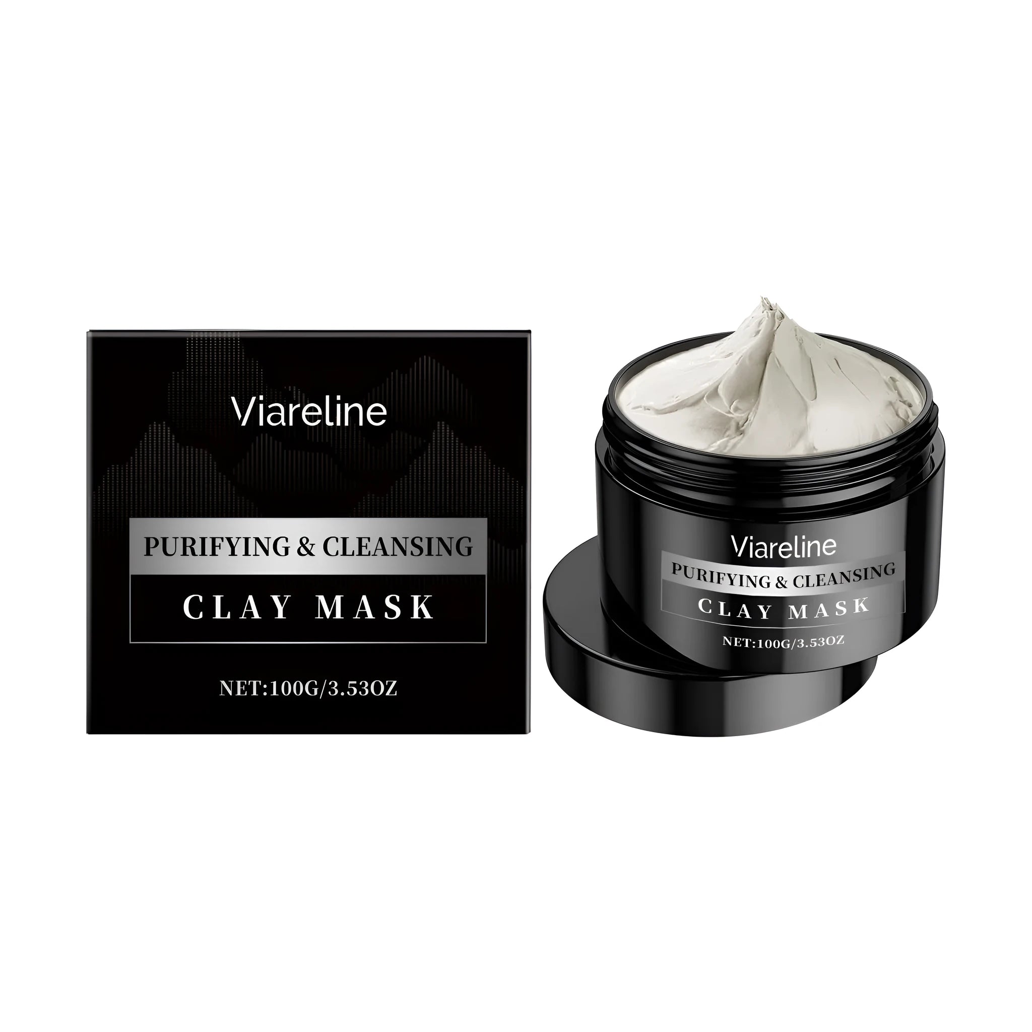 100g jar of deep repair facial mask with nicotinamide and aloe vera extract