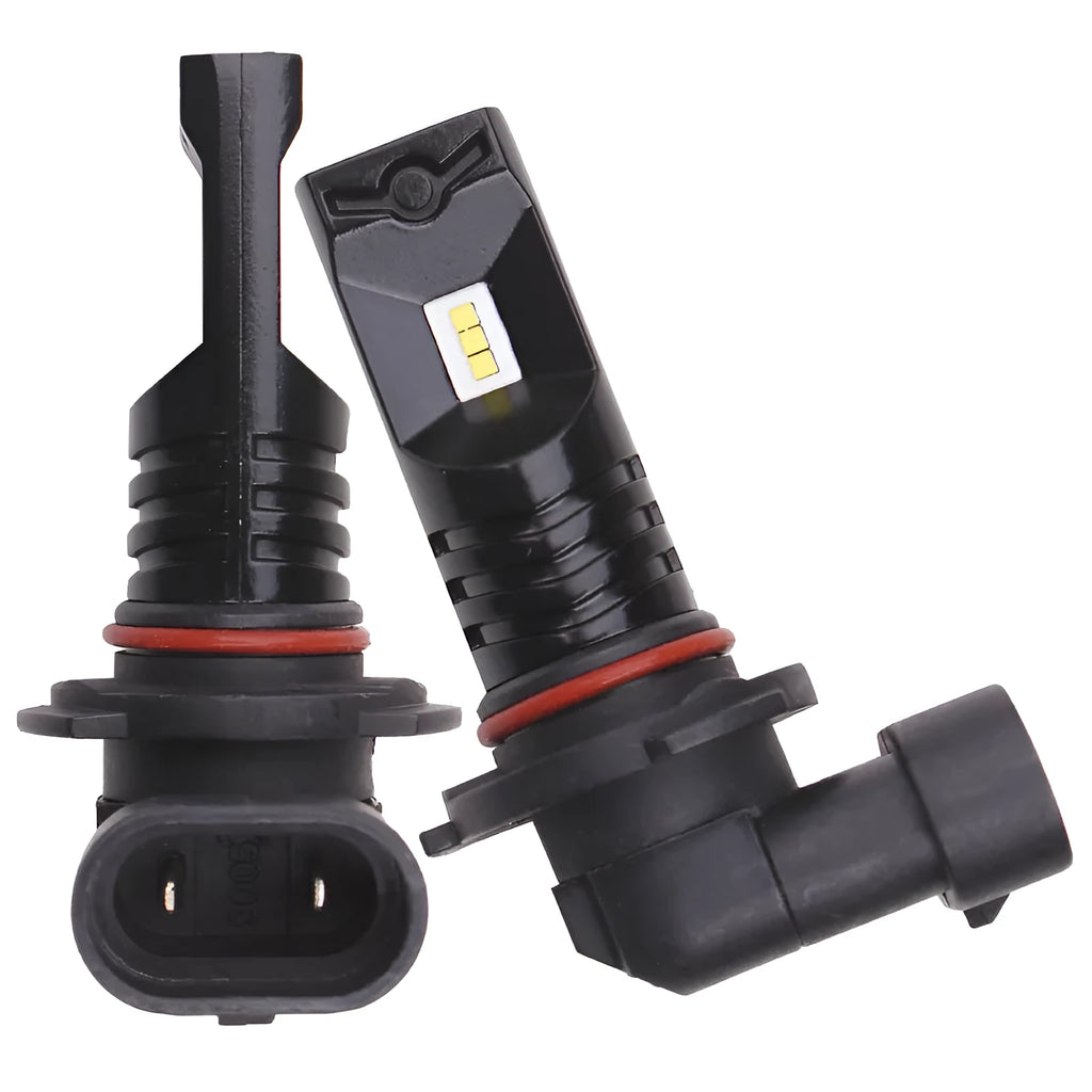 CSP high-power automotive LED fog lamp headlights with aviation aluminium housing and black finish