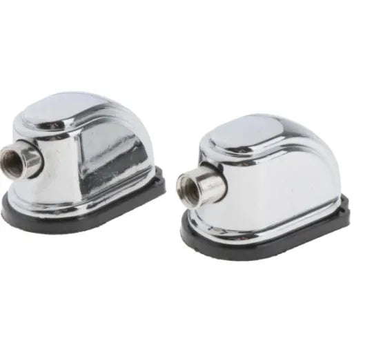 Laimi Drum Ear silver thick material stable adjustable drum set accessory on a wooden surface