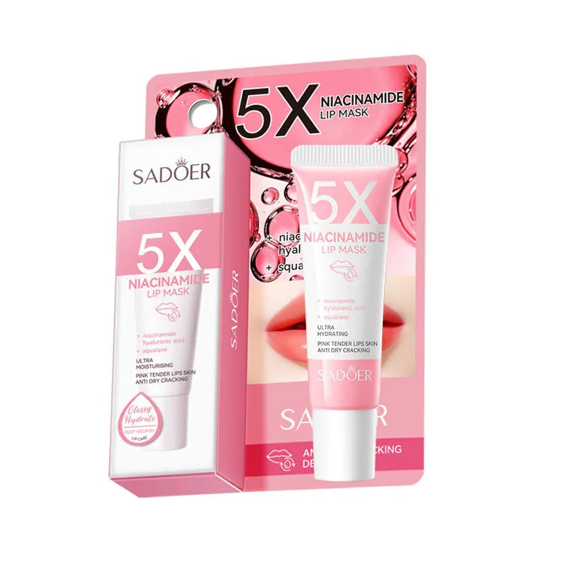 Nicotinamide powder lip moisturising film 10g ceramide vitamin C anti-chapping treatment mask
