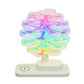 Spiral tree design LED table lamp with geometric modelling for modern home decor