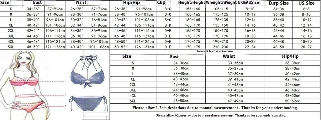 Plus size women's quick-drying split skirt bikini swimsuit in polyester fabric showing backless design
