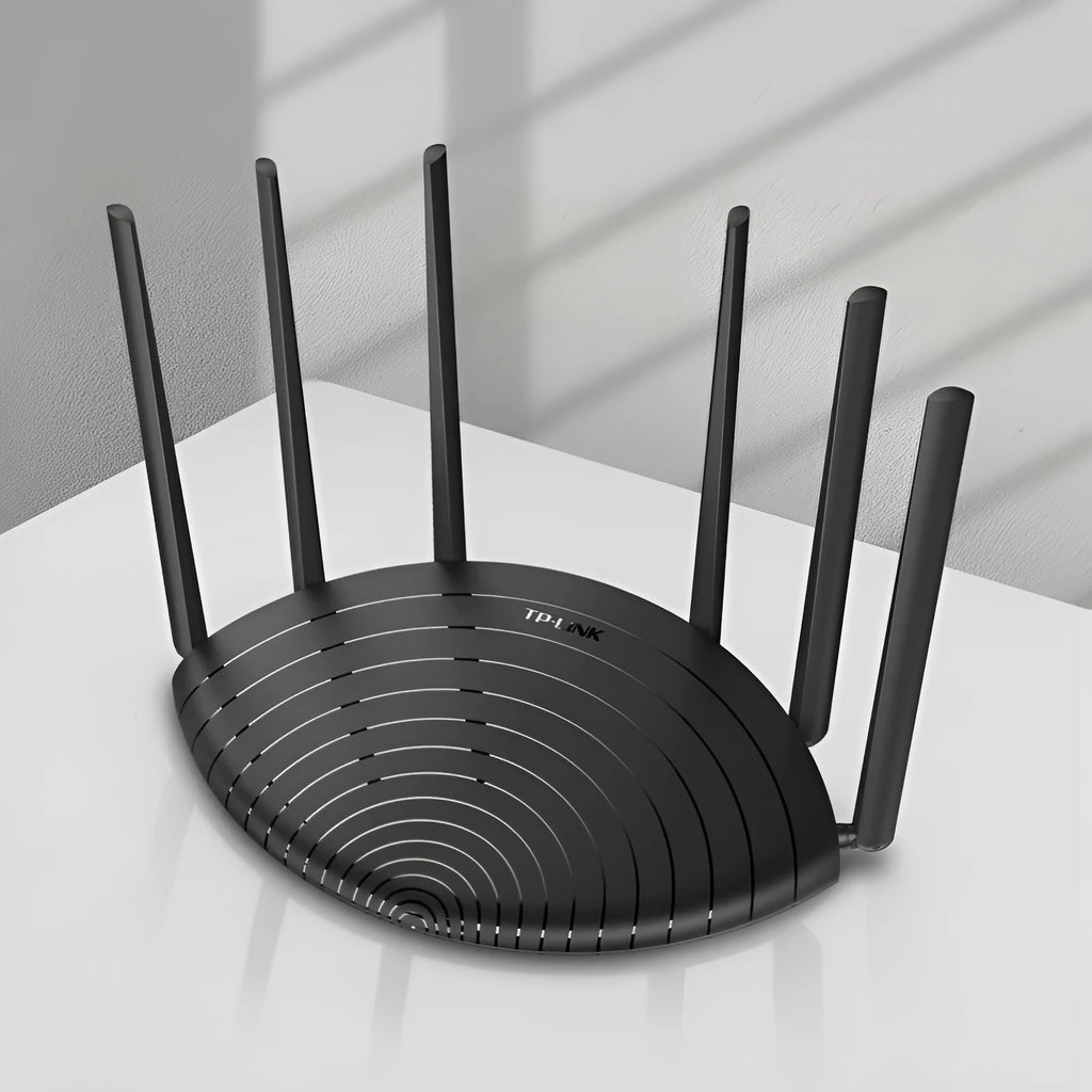 TP-Link TL-WDR7661 AC1900 Gigabit wireless router with compact rectangular design