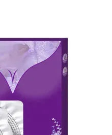 Single pack chest patch beauty mask with one pair of adhesive strips for breast enhancement