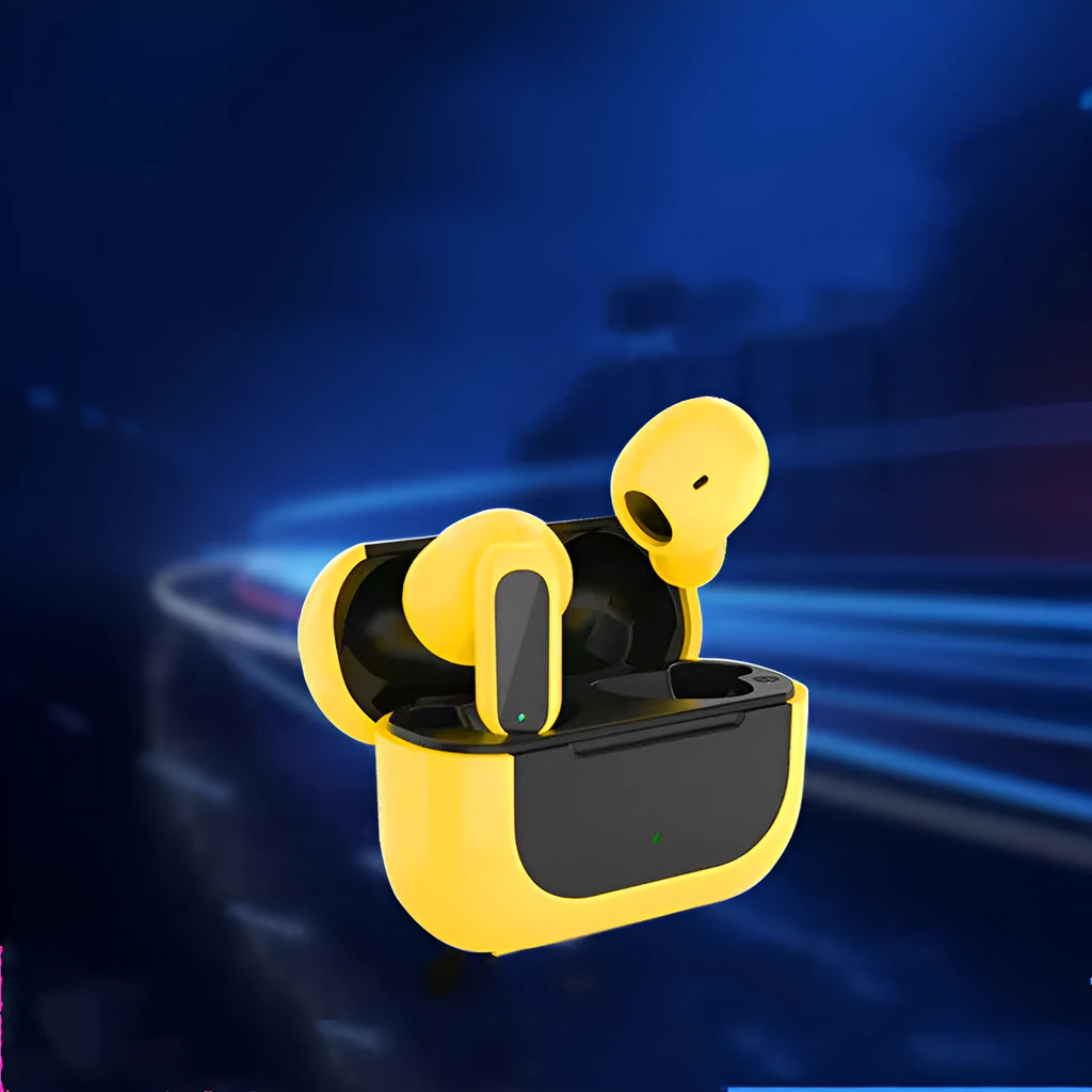 Jerry cartoon character wireless Bluetooth headphones in black, white or yellow colours