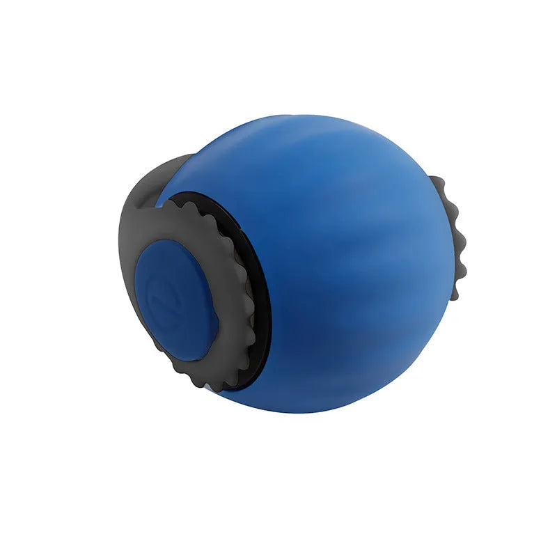 Automatic gravity sensor cat toy ball with Type-C charging port in blue colour
