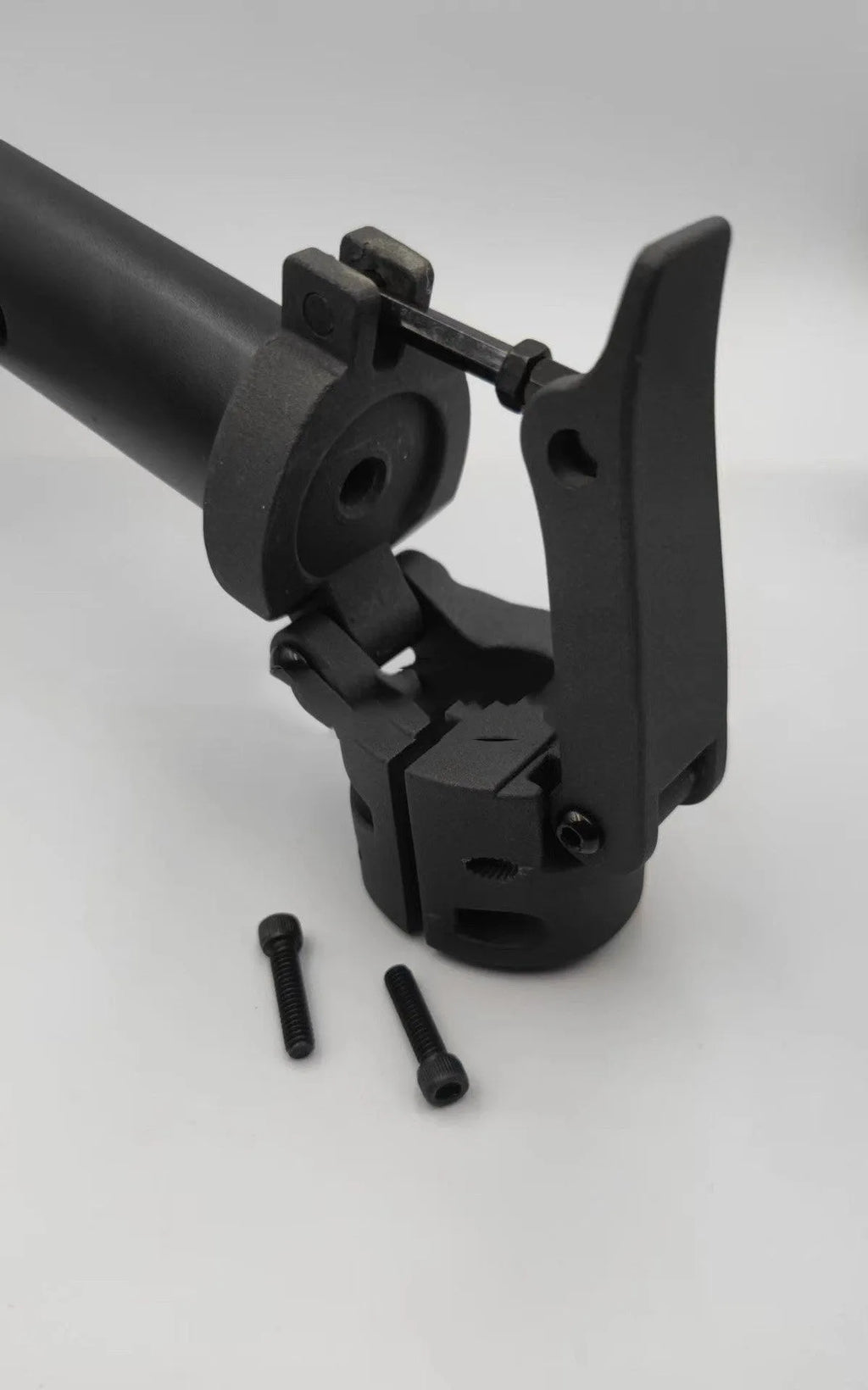 Black replacement folding bar for Nanbo No.9 electric scooter upright