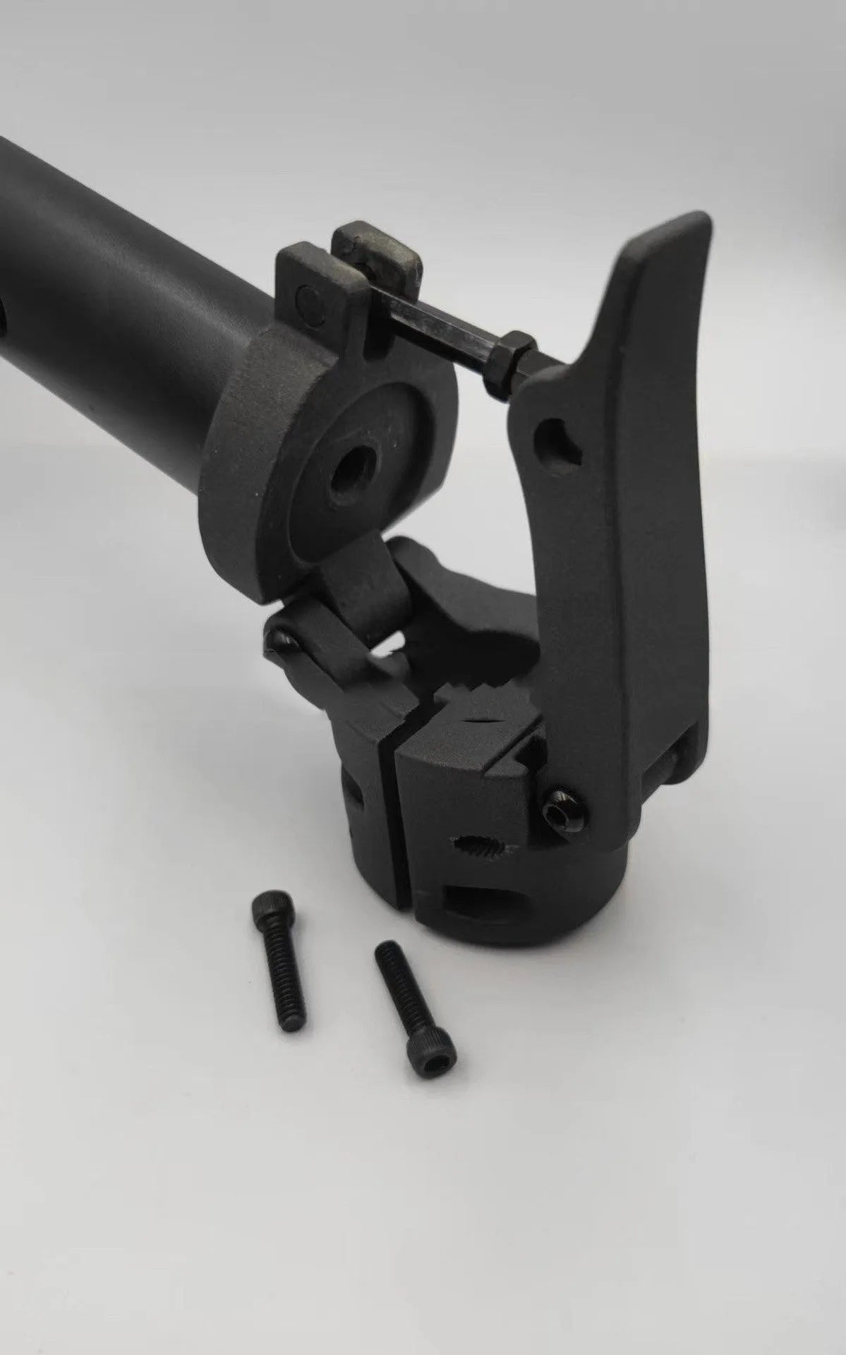 Black replacement folding bar for Nanbo No.9 electric scooter upright